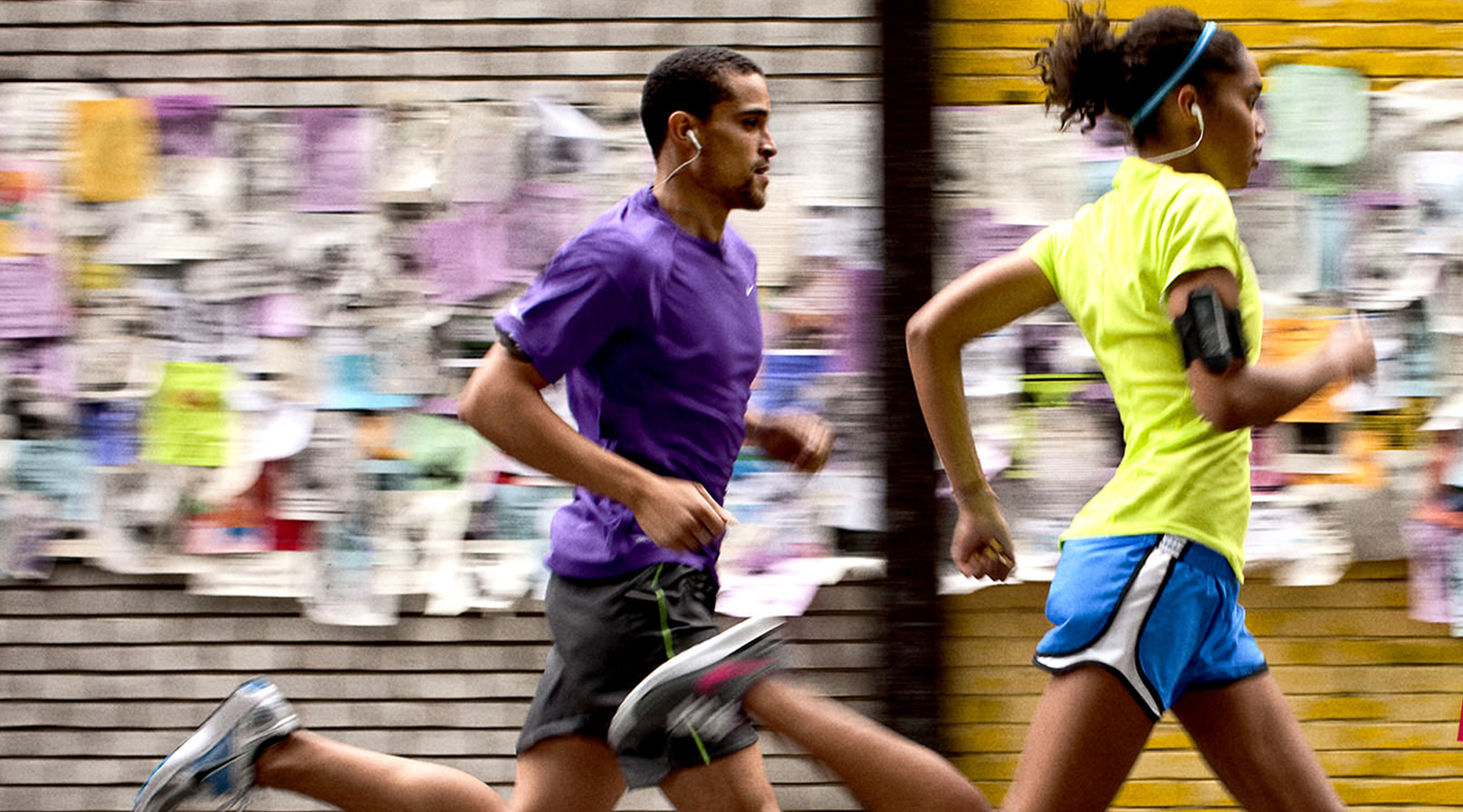 courir avec la musique