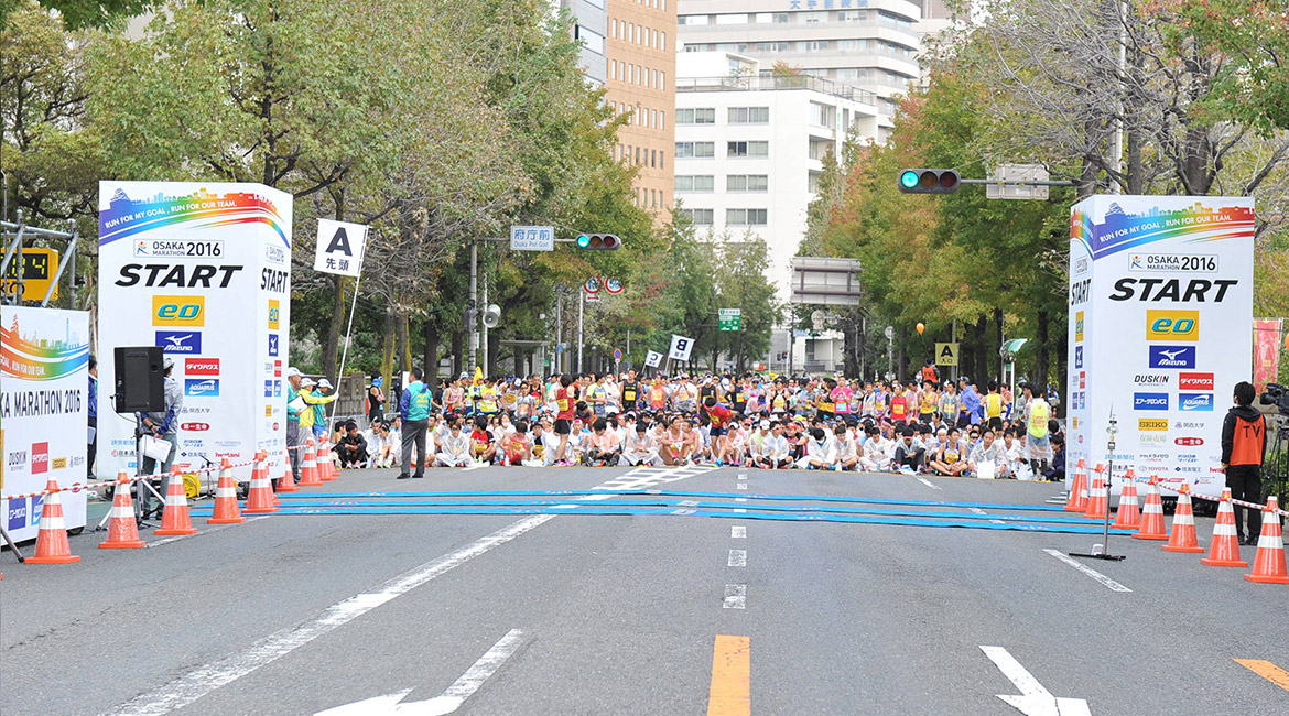 challenge run osaka marathon 2016